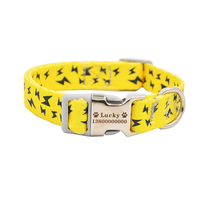 Fashion Colorful Personalized Pet Dog Tag Collar Custom Engraved Nameplate ID Anti-Lost