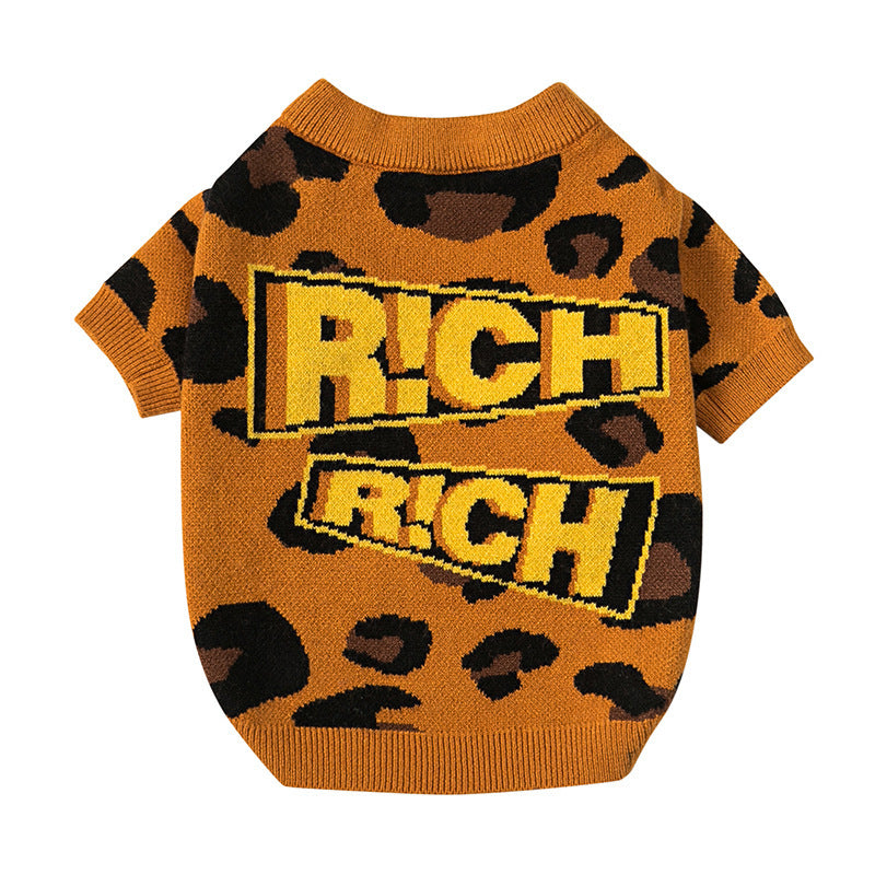 Autumn And Winter Knitted Wool Clothes For Cats And Dogs