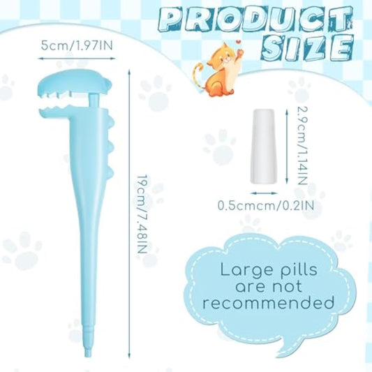 2 Pcs Pet Pill Shooter For Cat Dog Pill Shooter Pet Pill Dispenser Cat Pill Gun Oral Tablet Capsule Silicone Syringes With Soft Tip For Cats Dogs Small Animals